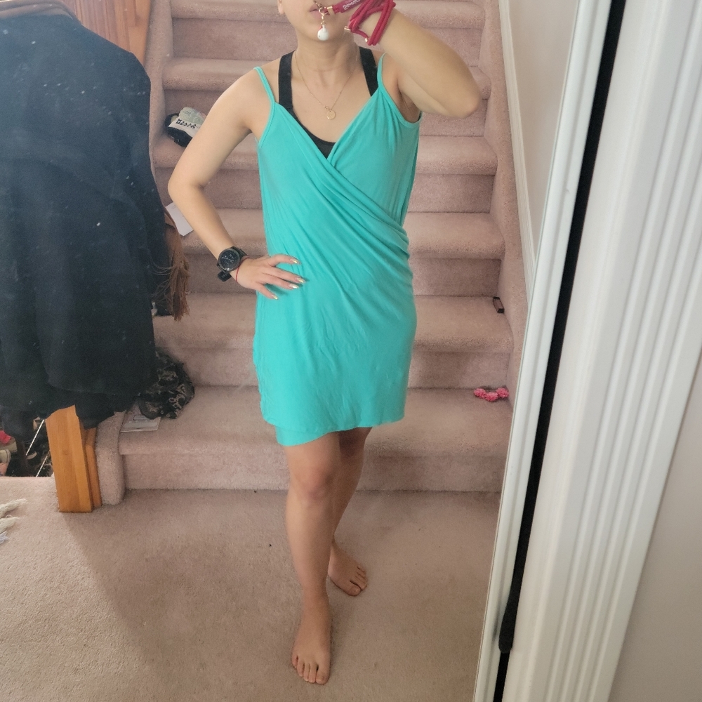 Teal Beach Swimsuit Cover Up